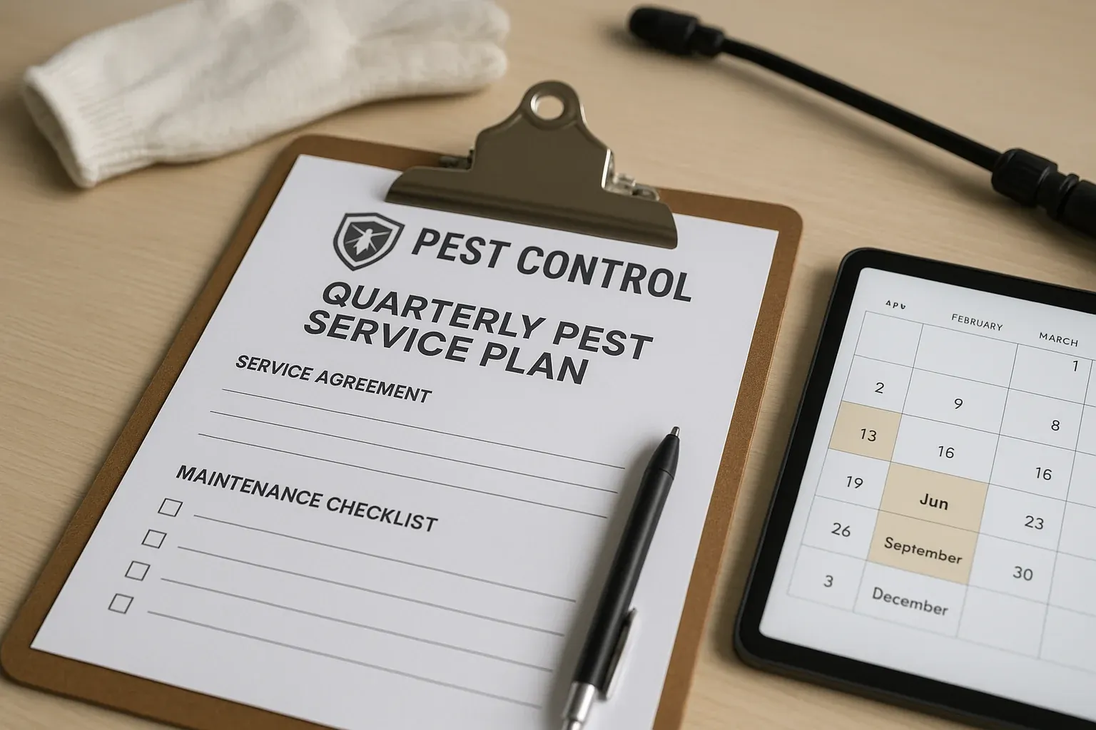 Quarterly Plan pest control in Iowa
