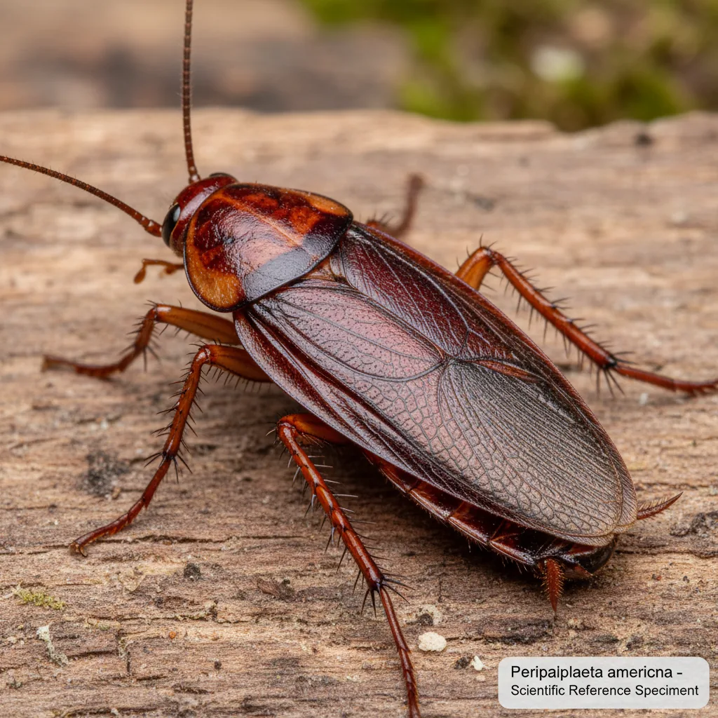 American Cockroach (Periplaneta americana) β Iowa pest