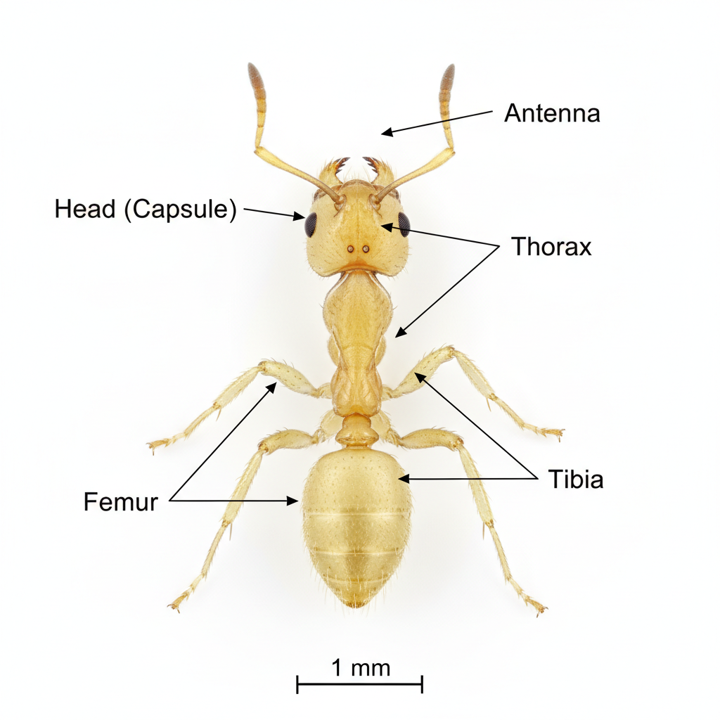 Pharaoh Ant (Monomorium pharaonis) — Iowa pest