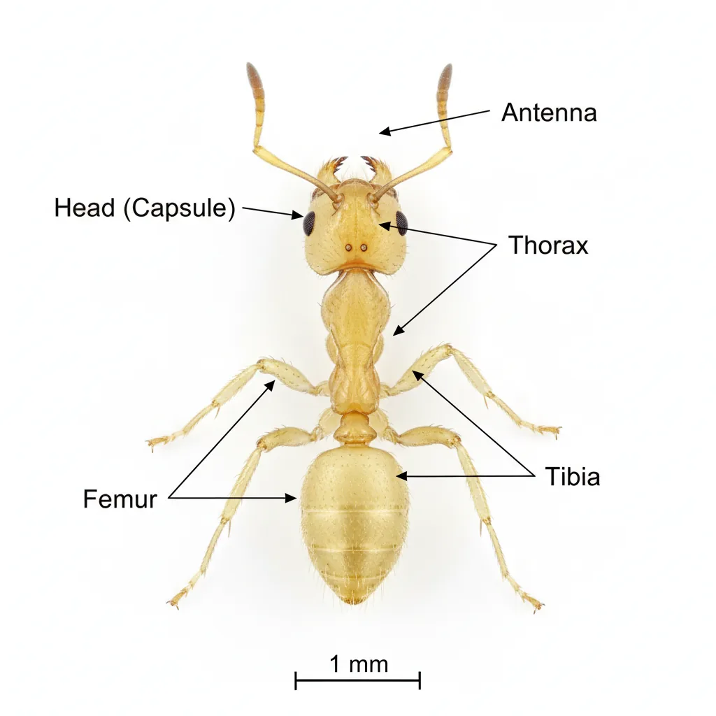 Pharaoh Ant (Monomorium pharaonis) — Iowa pest