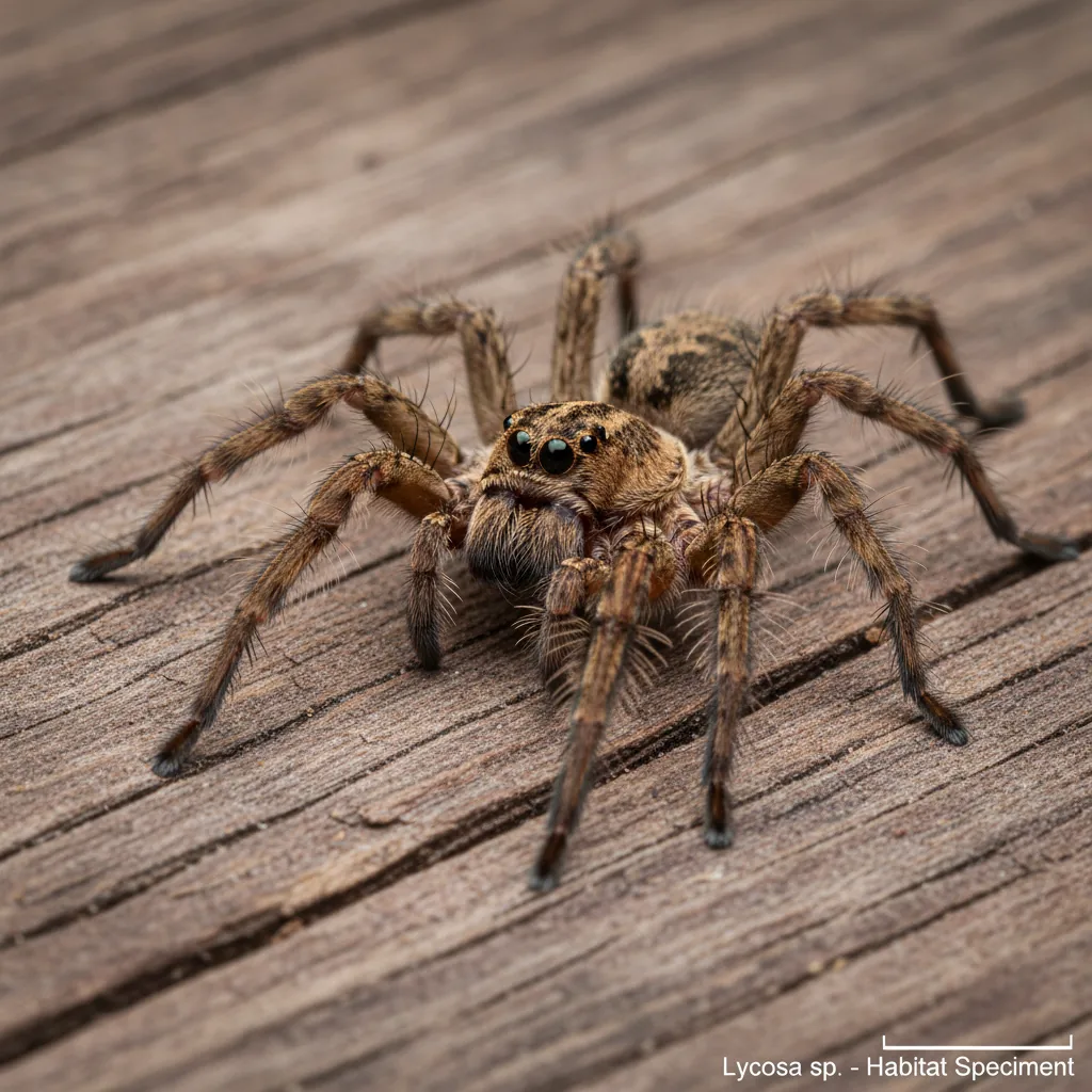 Wolf Spider (Family Lycosidae) β Iowa pest